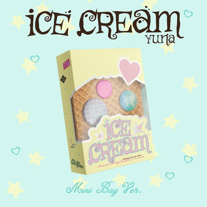 PRE-ORDER: YUNA (ITZY) 1st Mini Album – Ice Cream (Mini Bag Ver.) (MD Ver.)