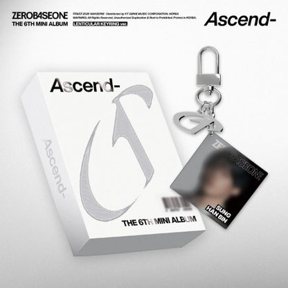 PRE-ORDER: ZEROBASEONE The 6th Mini Album - Ascend- (Lenticular Keyring Ver.)