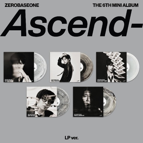 ZEROBASEONE The 6th Mini Album - Ascend- (LP Ver.) (Random) (Limited Edition)
