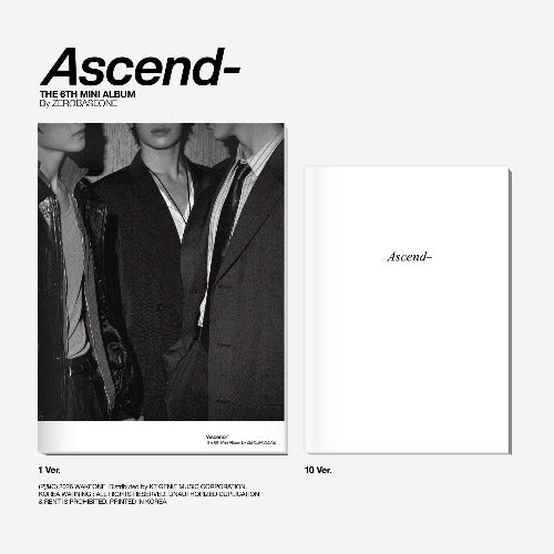 ZEROBASEONE The 6th Mini Album - Ascend- (Photobook Ver.)