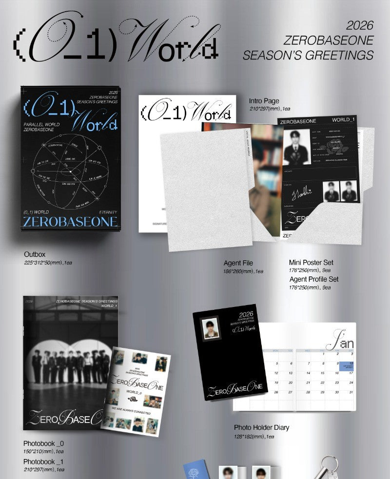 ZEROBASEONE 2026 SEASON’S GREETINGS - (0_1) World