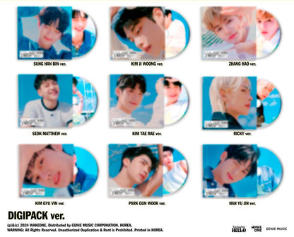 ZEROBASEONE The 3rd Mini Album – You had me at HELLO (Digipack Ver.) (Random)