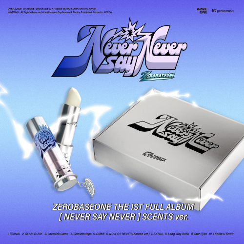 PRE-ORDER: ZEROBASEONE The 1st Full Album – NEVER SAY NEVER (SCENTS Ver.)