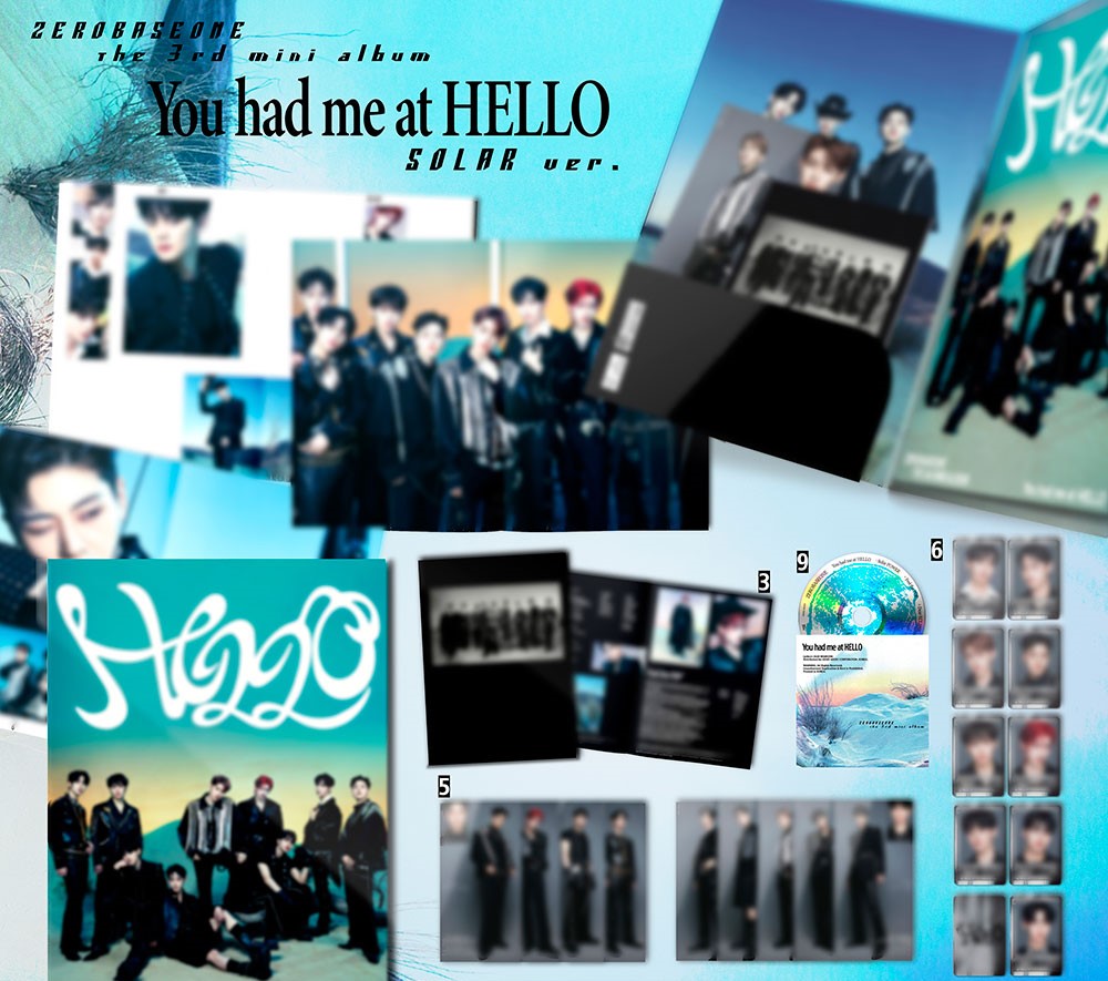 ZEROBASEONE The 3rd Mini Album – You had me at HELLO (SOLAR Ver.) (Limited Edition)