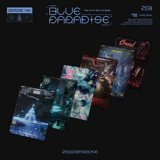 ZEROBASEONE The 5th Mini Album – BLUE PARADISE (ZEROSE Ver.) (Random)