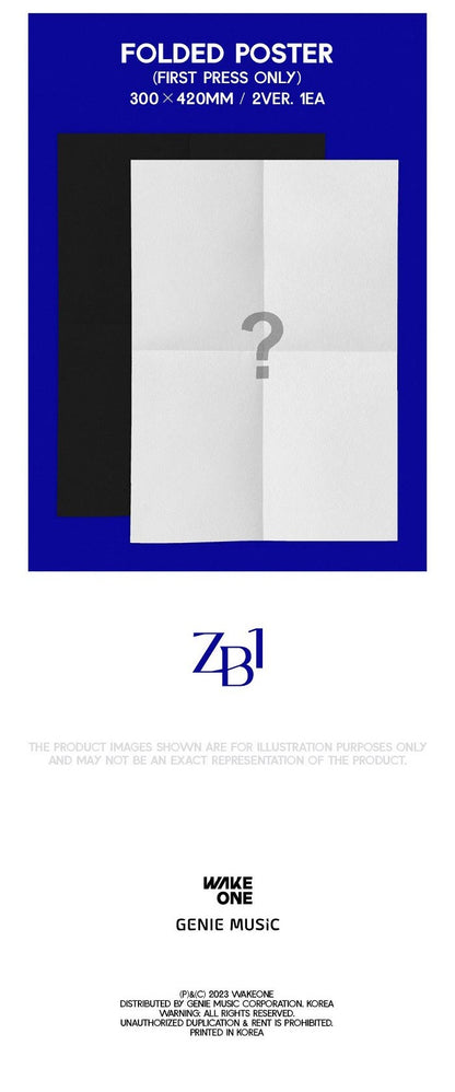 ZEROBASEONE Mini Album Vol. 1 - YOUTH IN THE SHADE (Random)