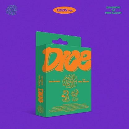 ZOONIZINI (Astro) 1st Mini Album – DICE (META ver.) (Random ver.)