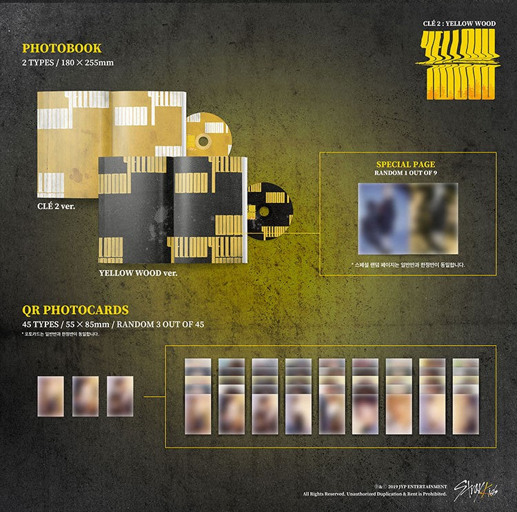 [PRE-OWNED] Stray Kids Special Album - Clé 2 : Yellow Wood