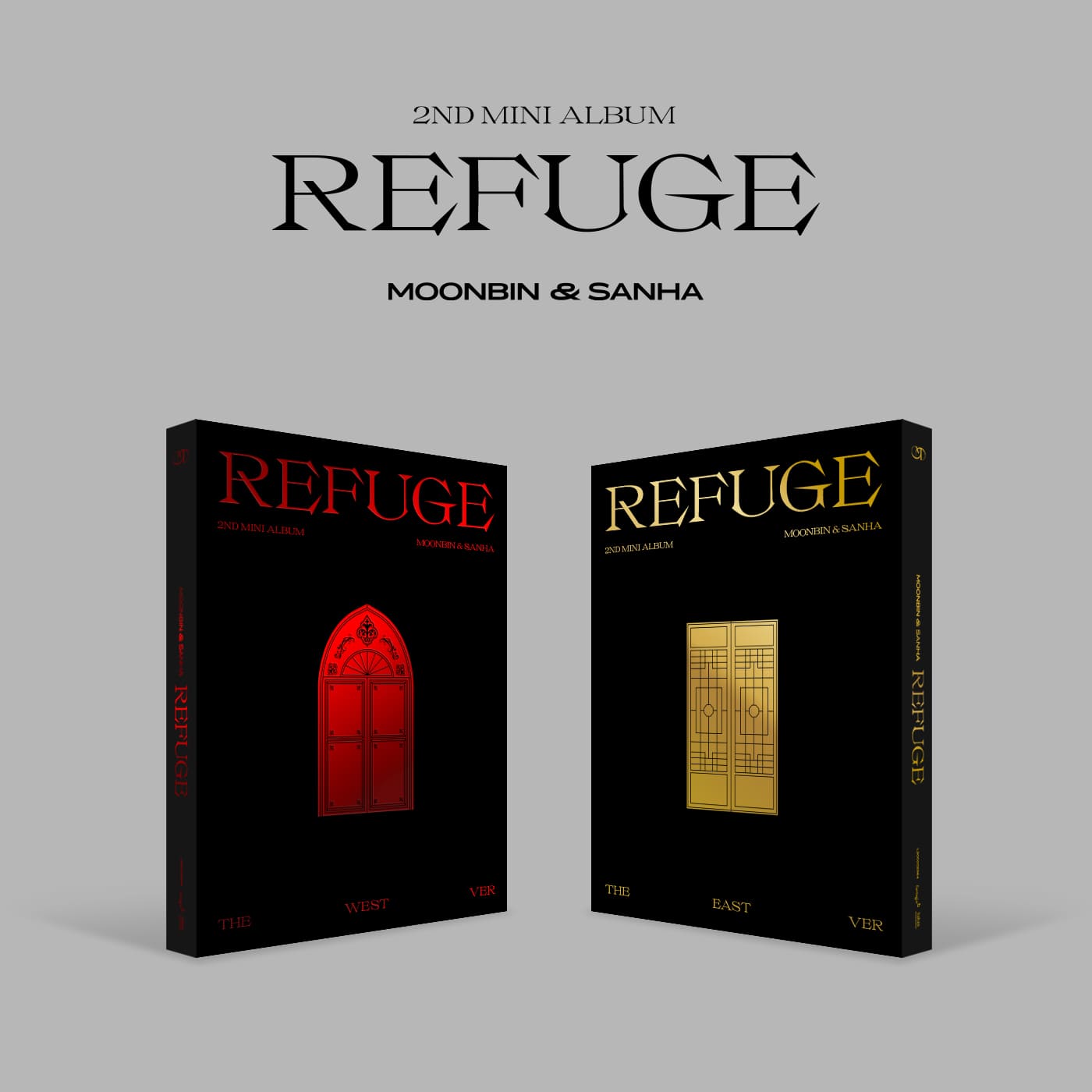 MOONBIN & SANHA Mini Album Vol. 2 - REFUGE (Random)