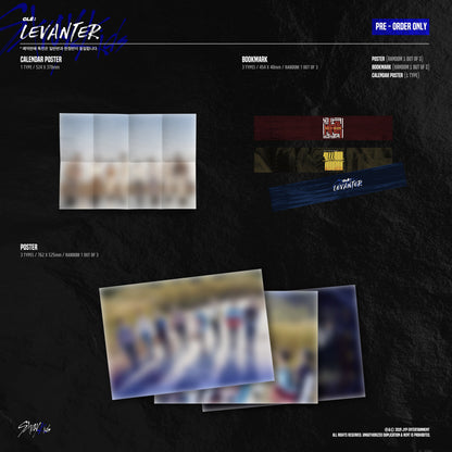 Stray Kids Mini Album - Cle : LEVANTER (Normal Ver.) (Random)