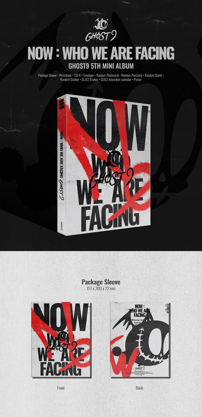 GHOST9 Mini Album Vol. 5 - NOW : Who we are facing