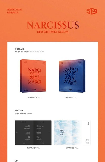 SF9 Mini Album Vol. 6 - Narcissus (Random)