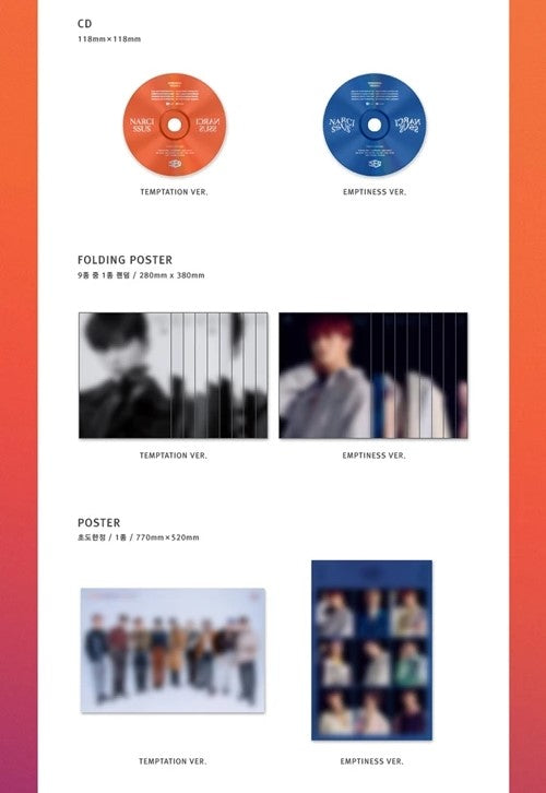 SF9 Mini Album Vol. 6 - Narcissus (Random)
