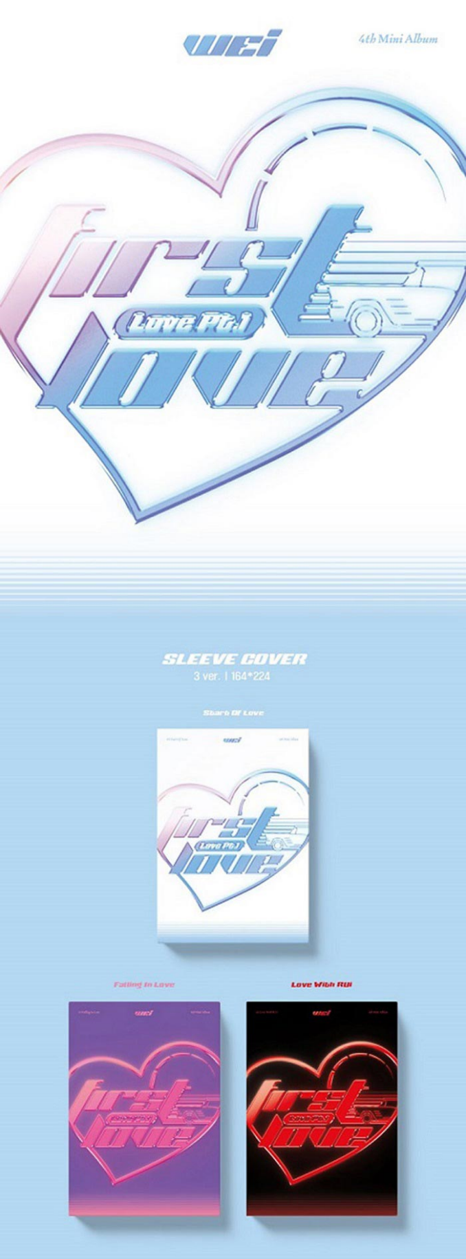 WEi Mini Album Vol. 4 - Part.1 : First Love