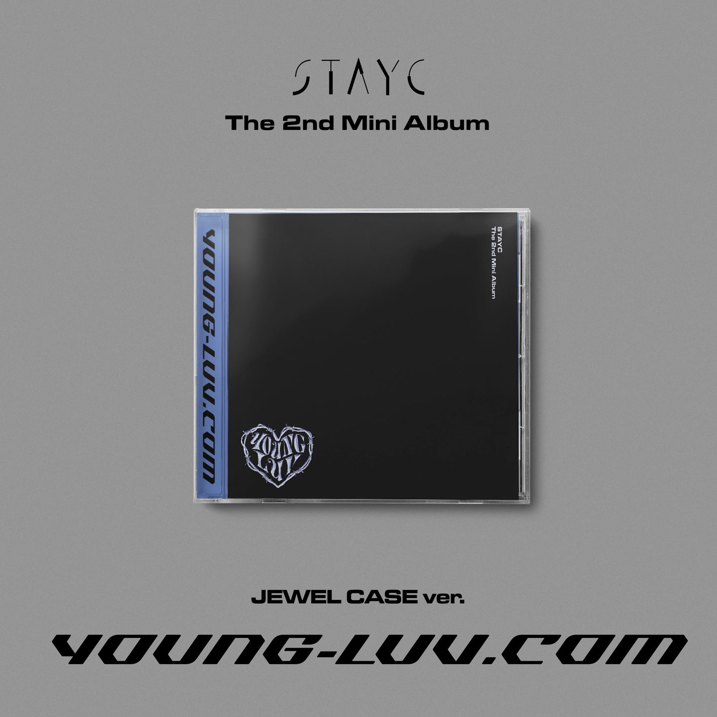 STAYC Mini Album Vol. 2 - YOUNG-LUV.COM (JEWEL CASE Ver.)