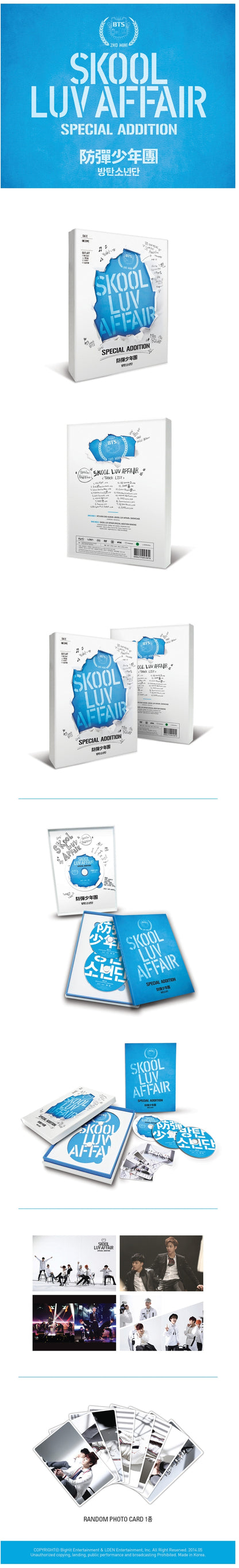 BTS 2nd Mini Album - Skool Luv Affair (Special Addition) (Reissue)