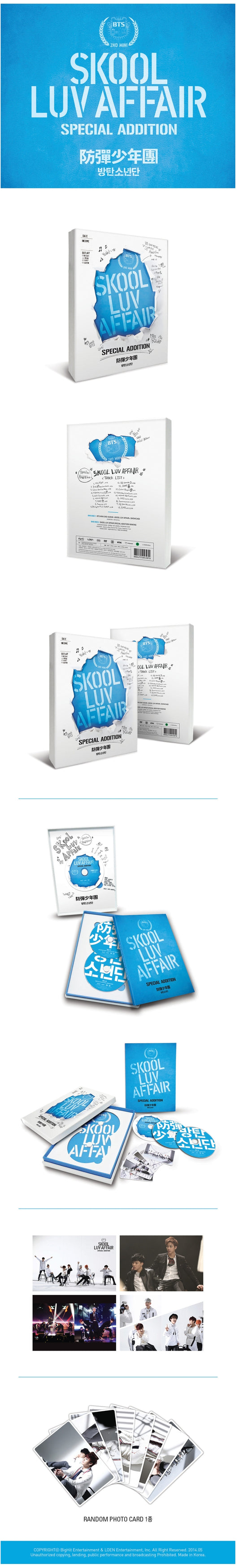 BTS 2nd Mini Album - Skool Luv Affair (Special Addition) (Reissue)