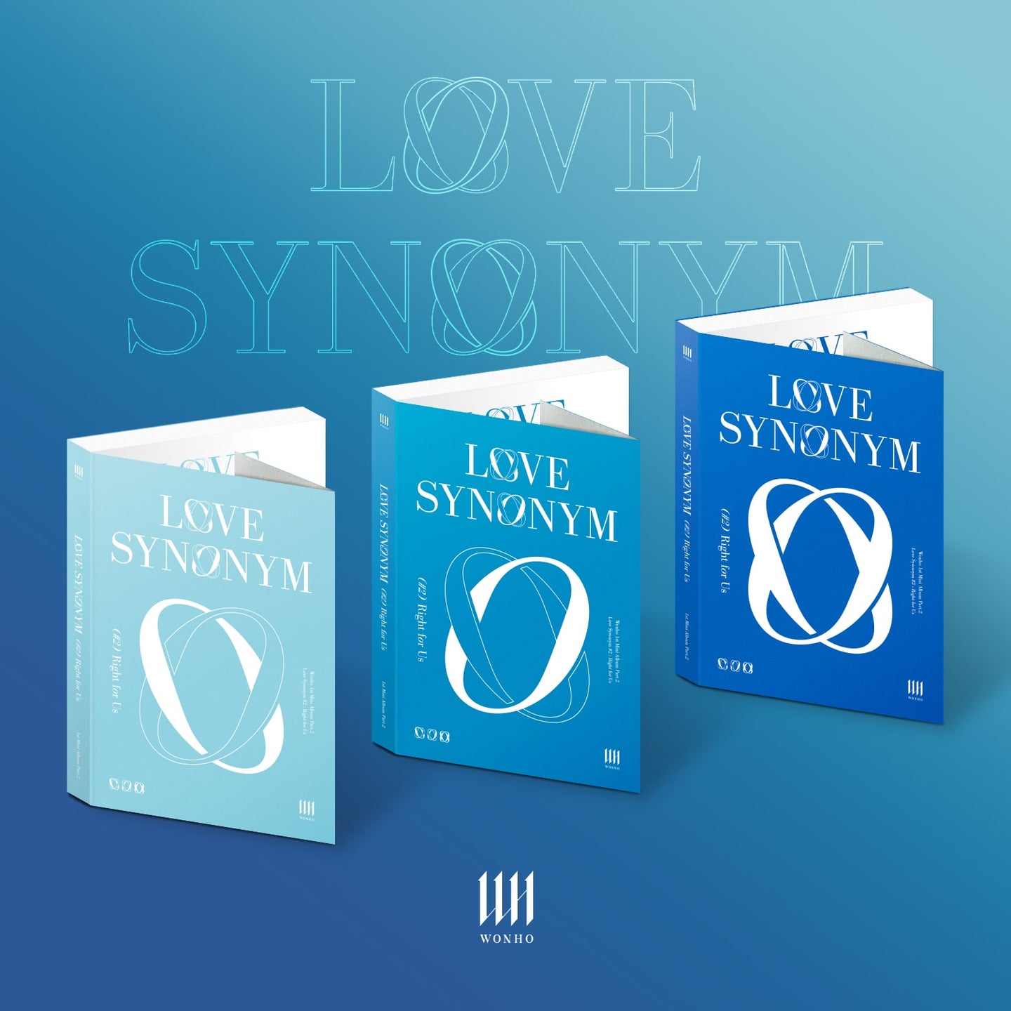 WONHO Mini Album Vol. 1 - LOVE SYNONYM 2. Right for Us (Random)