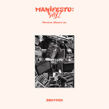 Load image into Gallery viewer, ENHYPEN - MANIFESTO : DAY 1 (Weverse Albums Ver.)
