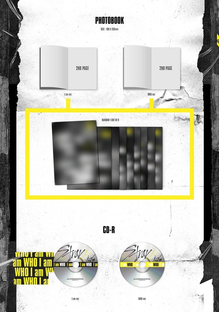 Stray Kids Mini Album Vol. 2 - I am WHO (Random)