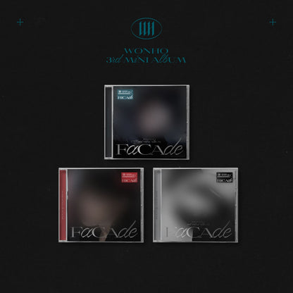 WONHO Mini Album Vol. 3 - FACADE (Jewel Ver.) (Random)