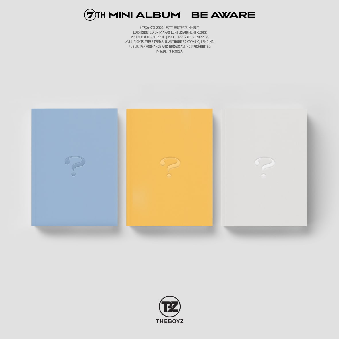 THE BOYZ Mini Album Vol. 7 - BE AWARE (Random)