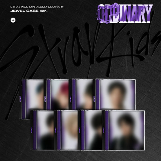 Stray Kids Mini Album - ODDINARY (Jewel Case Ver.) (Random)