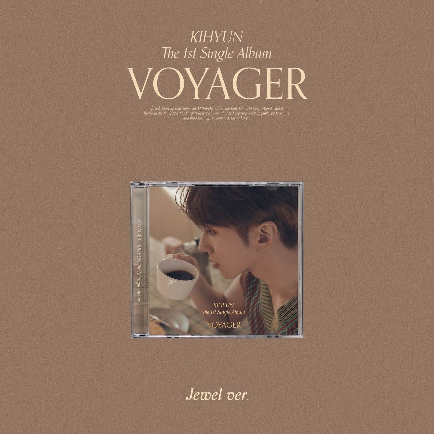 KIHYUN Single Album Vol. 1 - VOYAGER (Jewel Ver.)