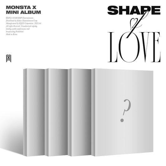MONSTA X Mini Album Vol. 11 - SHAPE of LOVE (Random)