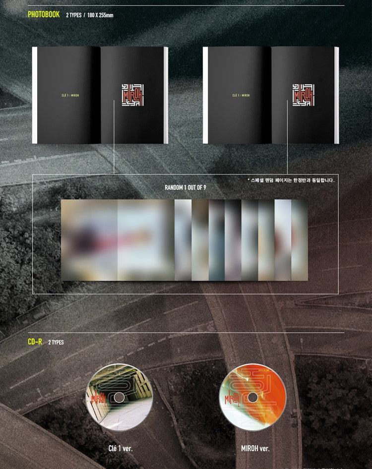 Stray Kids Mini Album Vol. 4 - Clé 1 : MIROH﻿ (Normal Ver.) (Random)﻿