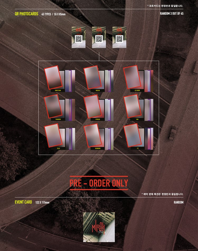 Stray Kids Mini Album Vol. 4 - Clé 1 : MIROH﻿ (Normal Ver.) (Random)﻿