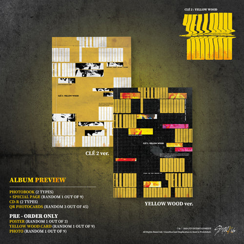 [PRE-OWNED] Stray Kids Special Album - Clé 2 : Yellow Wood
