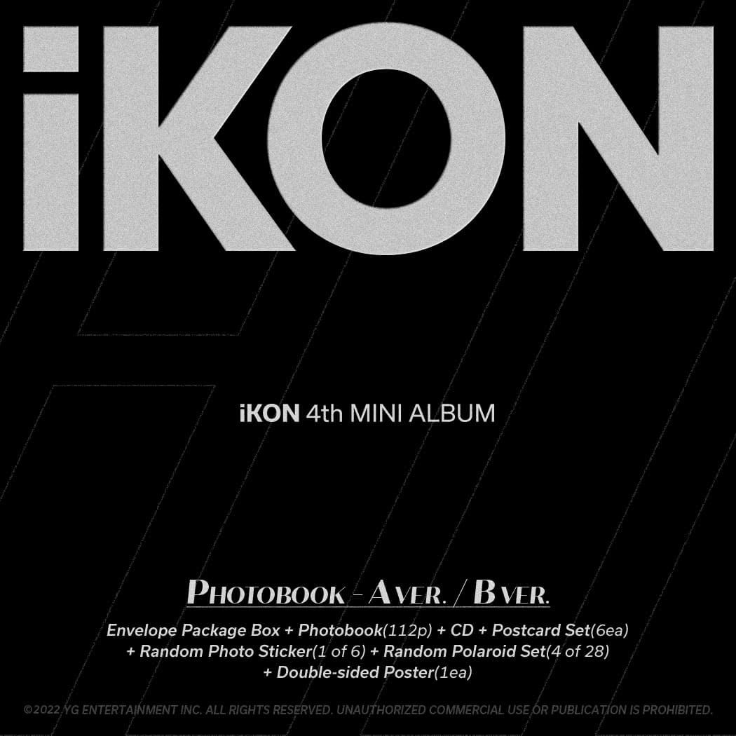 iKON Mini Album Vol. 4 - FLASHBACK (PHOTOBOOK Ver.) (Random)