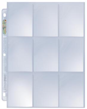 Ultra-Pro Platinum 9-Pocket Page (top loading)