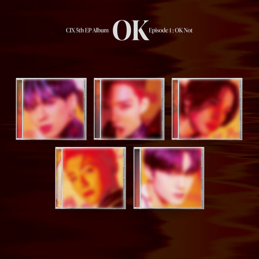 CIX EP Album Vol. 5 - 'OK' Episode 1 : OK Not (Jewel Case Ver.)