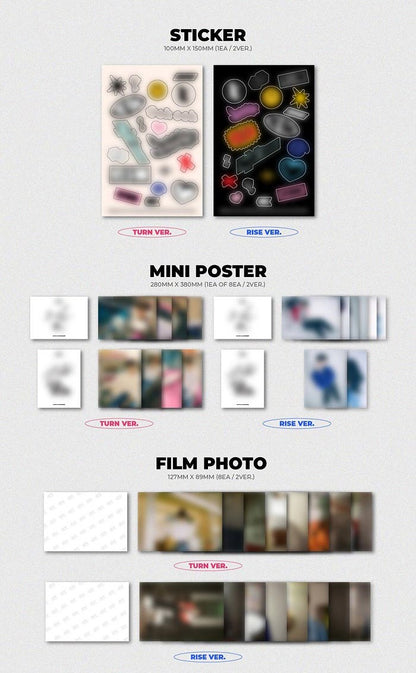 8TURN Mini Album Vol. 1 - 8TURNRISE (Random)