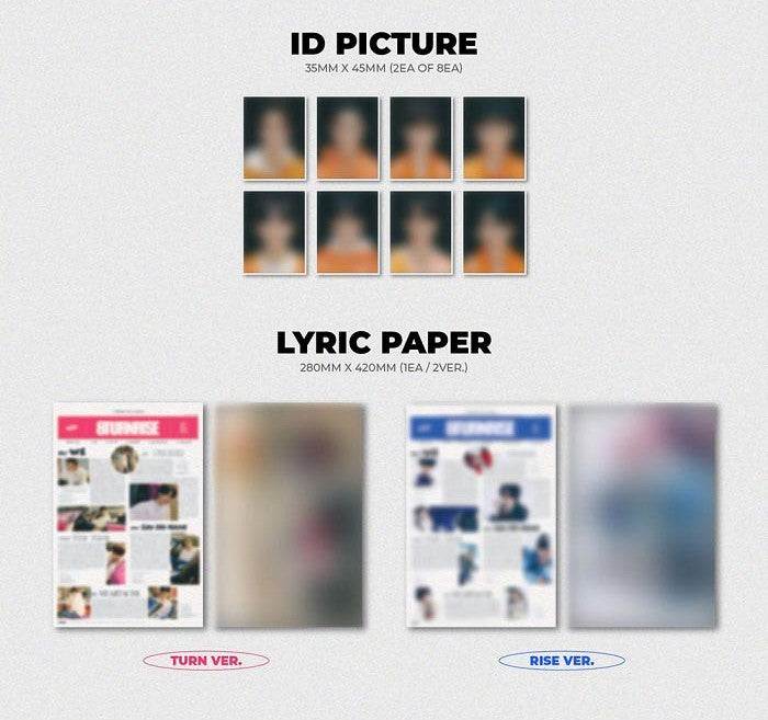 8TURN Mini Album Vol. 1 - 8TURNRISE (Random)