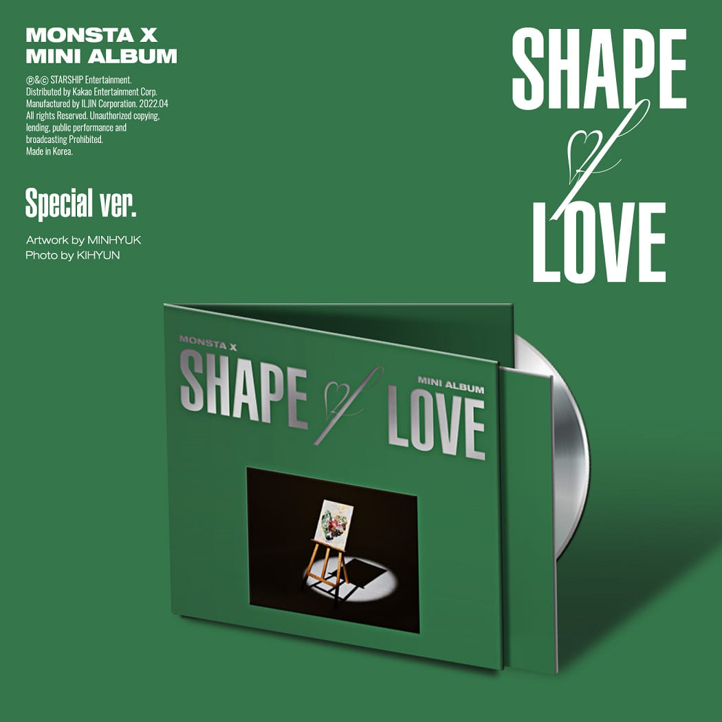 MONSTA X Mini Album Vol. 11 - SHAPE of LOVE (Special Ver.)