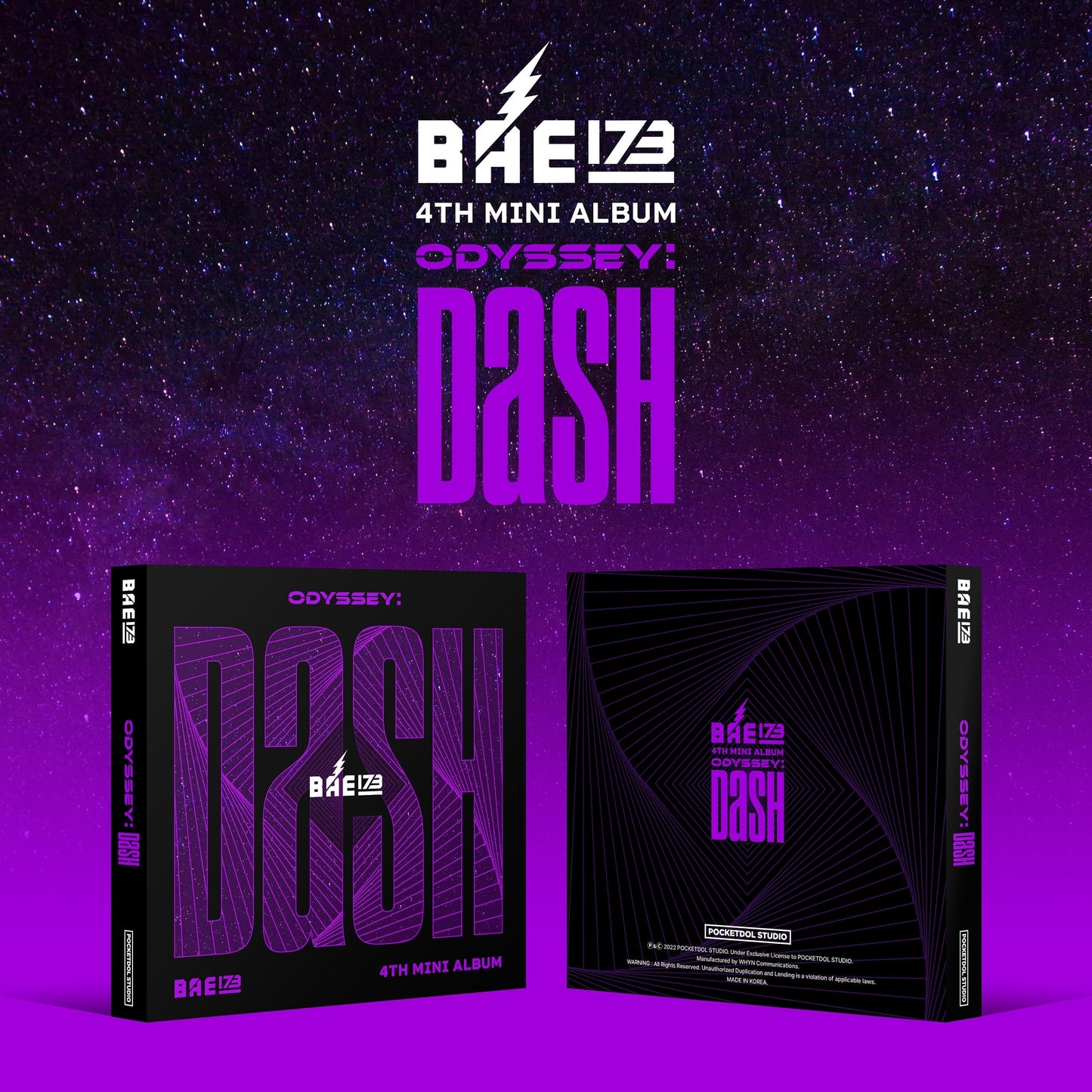 BAE173 Mini Album Vol. 4 - ODYSSEY : DASH