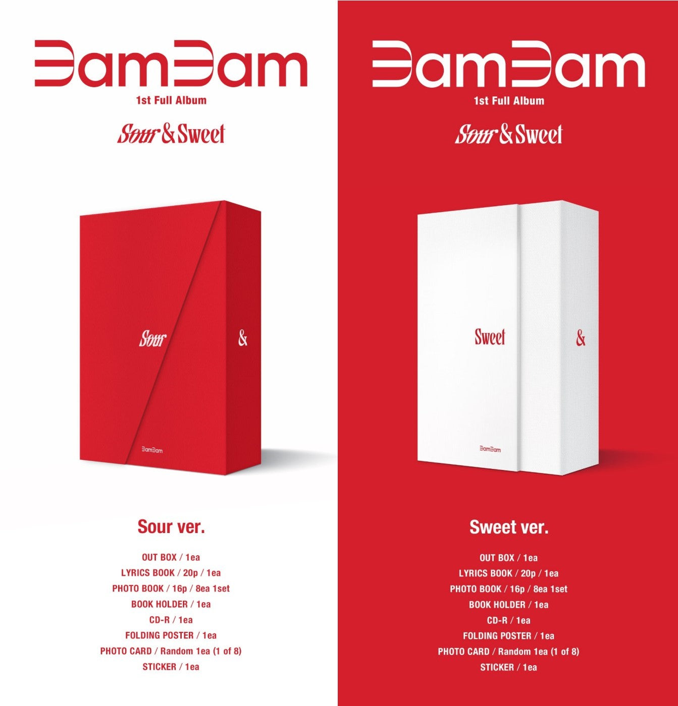 BamBam Album Vol. 1 - Sour & Sweet (Random)