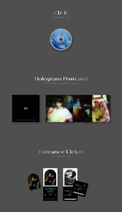 BOBBY 1st Solo Single Album - S.I.R