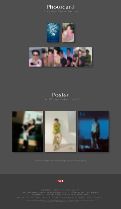 BOBBY 1st Solo Single Album - S.I.R