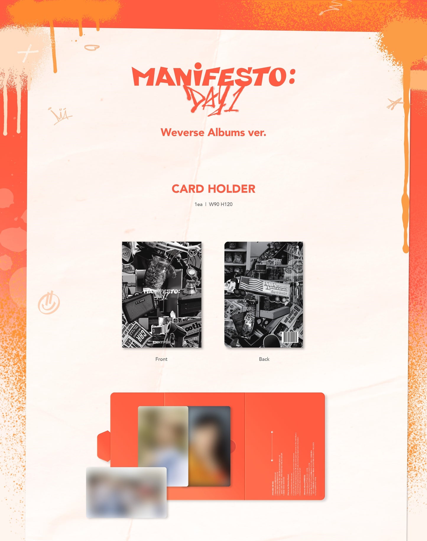 ENHYPEN - MANIFESTO : DAY 1 (Weverse Albums Ver.)