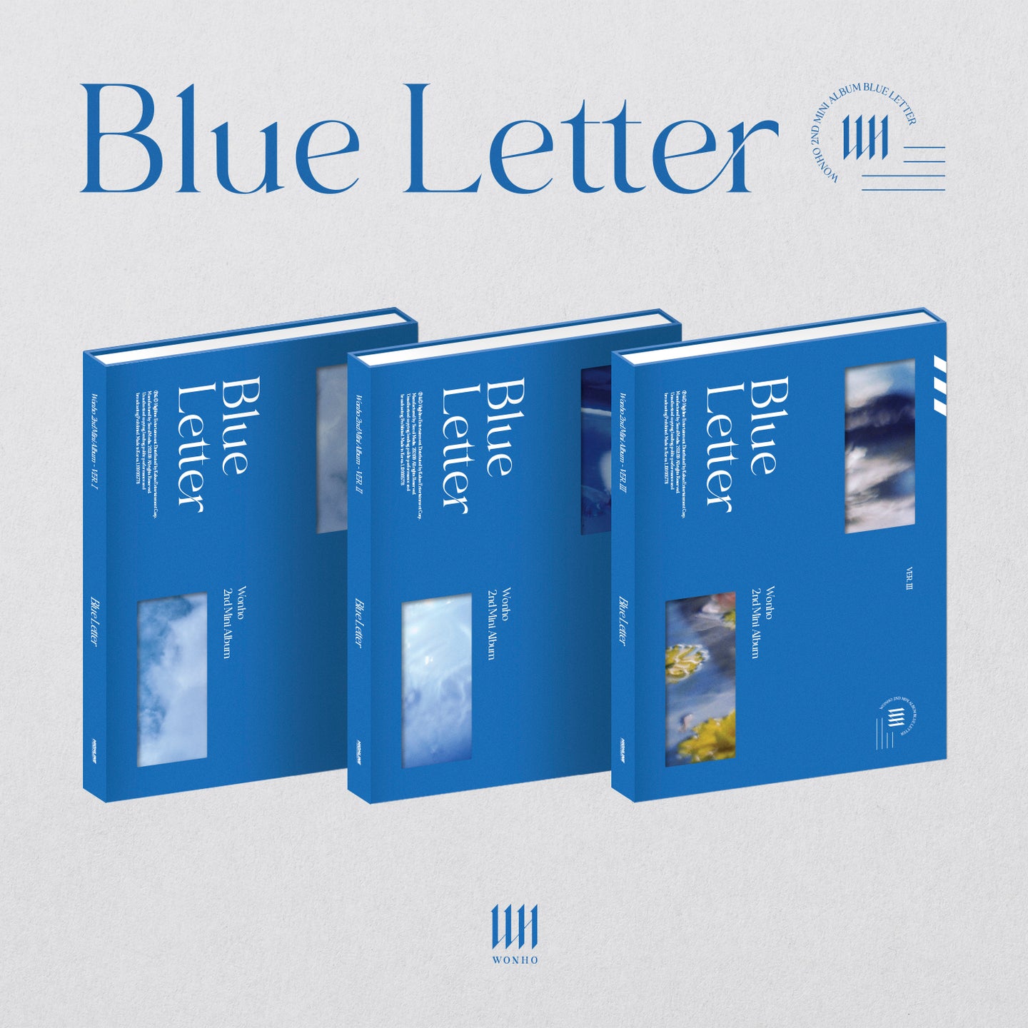 Wonho Mini Album Vol. 2 - Blue Letter (Random)