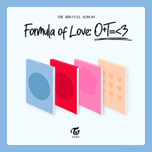 Load image into Gallery viewer, Twice Album Vol. 3 - Formula of Love [O+T=&lt;3] (Random)

