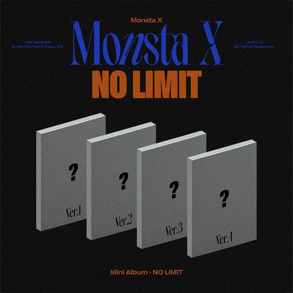 MONSTA X Mini Album Vol. 10 - NO LIMIT (Random)