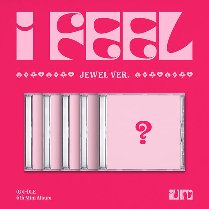 (G)I-DLE Mini Album Vol. 6 - I feel (Jewel Ver.) (Random)