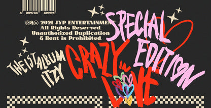 [PRE-OWNED] ITZY Album Vol. 1 - CRAZY IN LOVE (Special Edition) (JEWEL CASE Ver.)