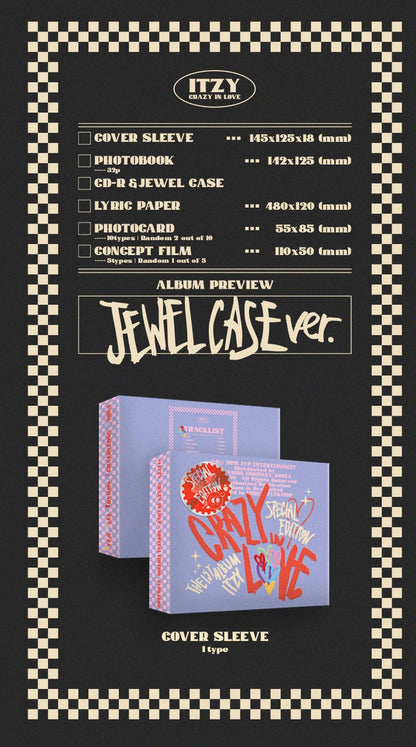 [PRE-OWNED] ITZY Album Vol. 1 - CRAZY IN LOVE (Special Edition) (JEWEL CASE Ver.)