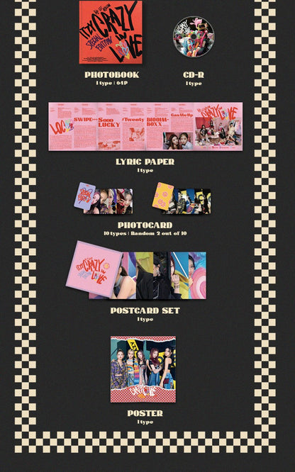 ITZY Album Vol. 1 - CRAZY IN LOVE (Special Edition) (PHOTOBOOK Ver.)